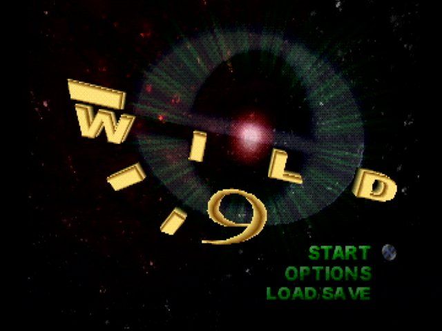Wild 9 (PlayStation) screenshot: Main menu