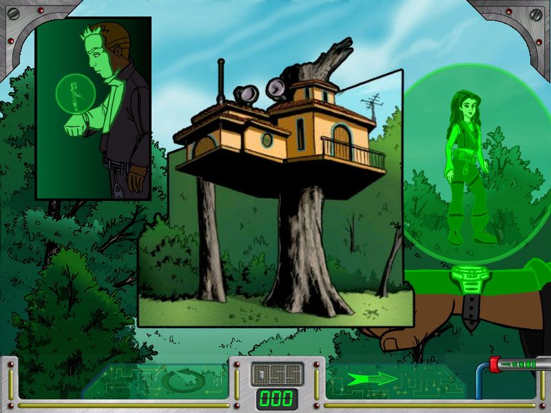 Spy Kids Learning Adventures: Mission: The Underground Affair (Windows) screenshot: Back at the Spy Kids treehouse headquarters