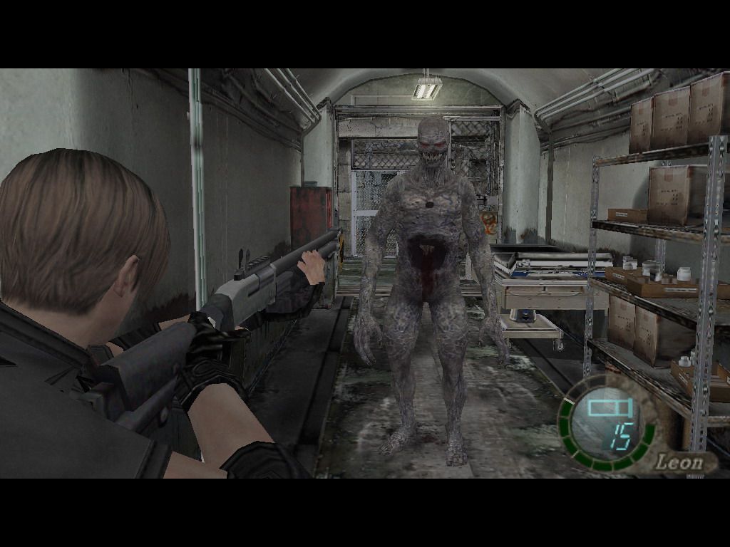 Resident Evil 4 (Windows) screenshot: The Mummy