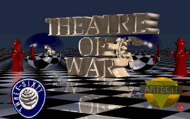 Theatre of War (DOS) screenshot: Title screen