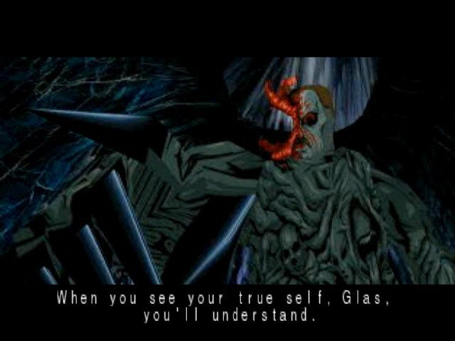 Fear Effect (PlayStation) screenshot: Deke in his demonic form