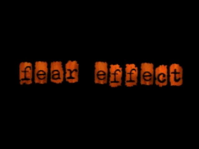 Fear Effect (PlayStation) screenshot: Main title