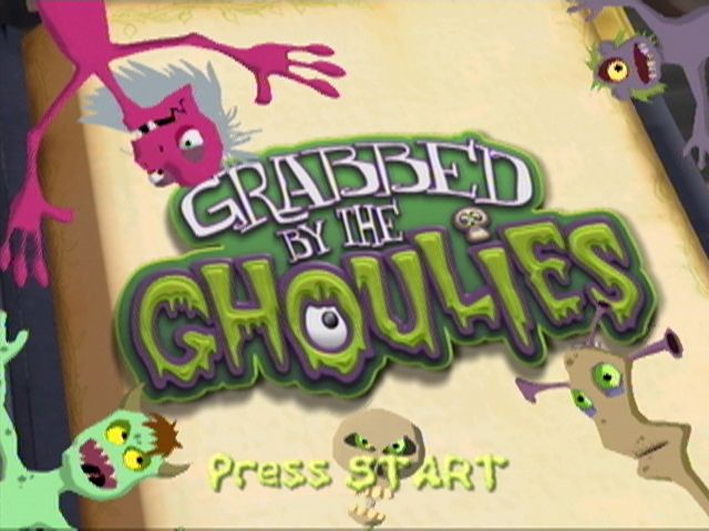 Grabbed by the Ghoulies (Xbox) screenshot: Title screen