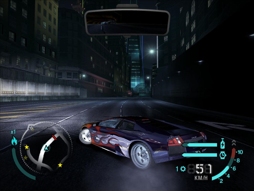 Need for Speed: Carbon (Windows) screenshot: External camera view