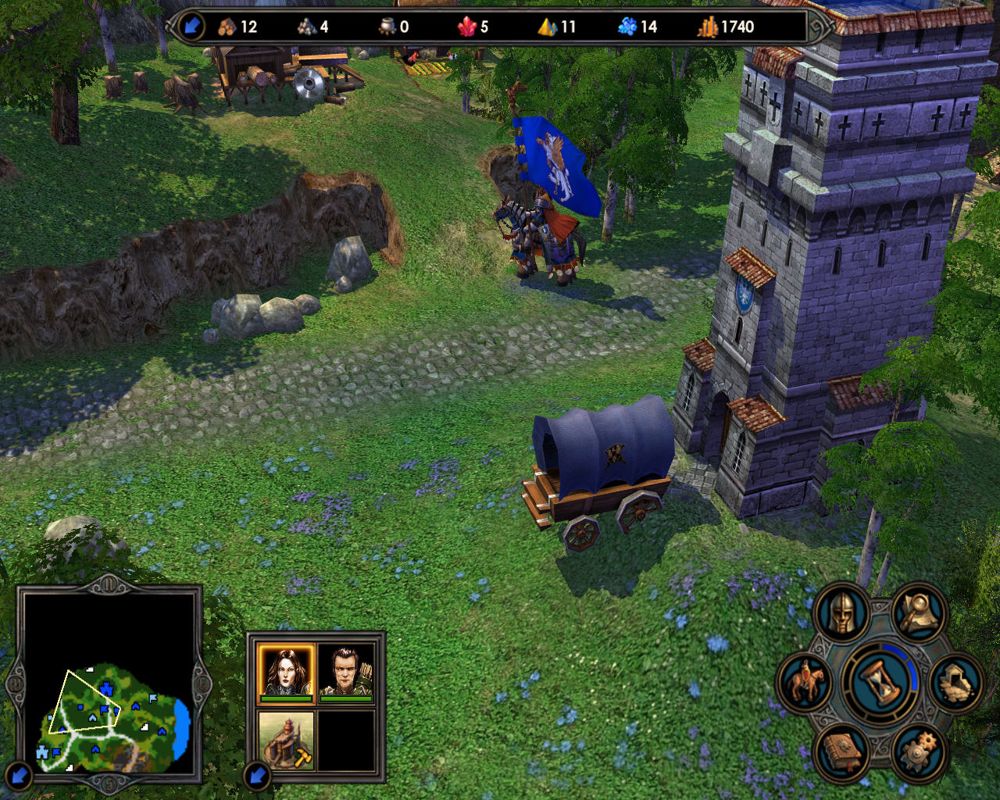 Screenshot of Heroes of Might and Magic V: Hammers of Fate