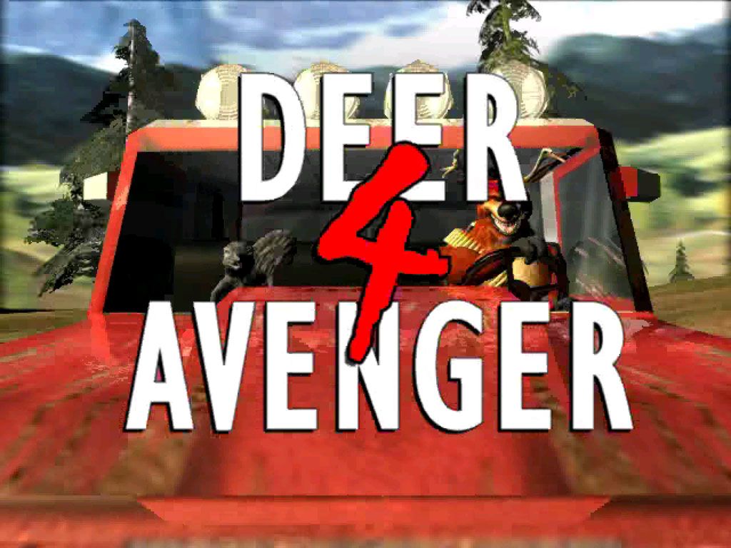 Deer Avenger 4: The Rednecks Strike Back (Windows) screenshot: Title during the opening animation