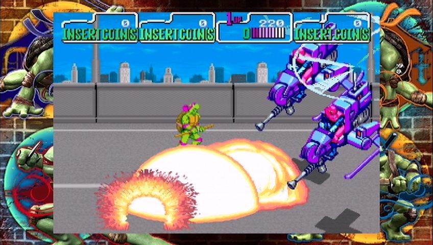Screenshot of Teenage Mutant Ninja Turtles (Xbox 360, 1989) - MobyGames