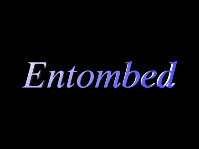 Entombed (Windows 3.x) screenshot: Title screen