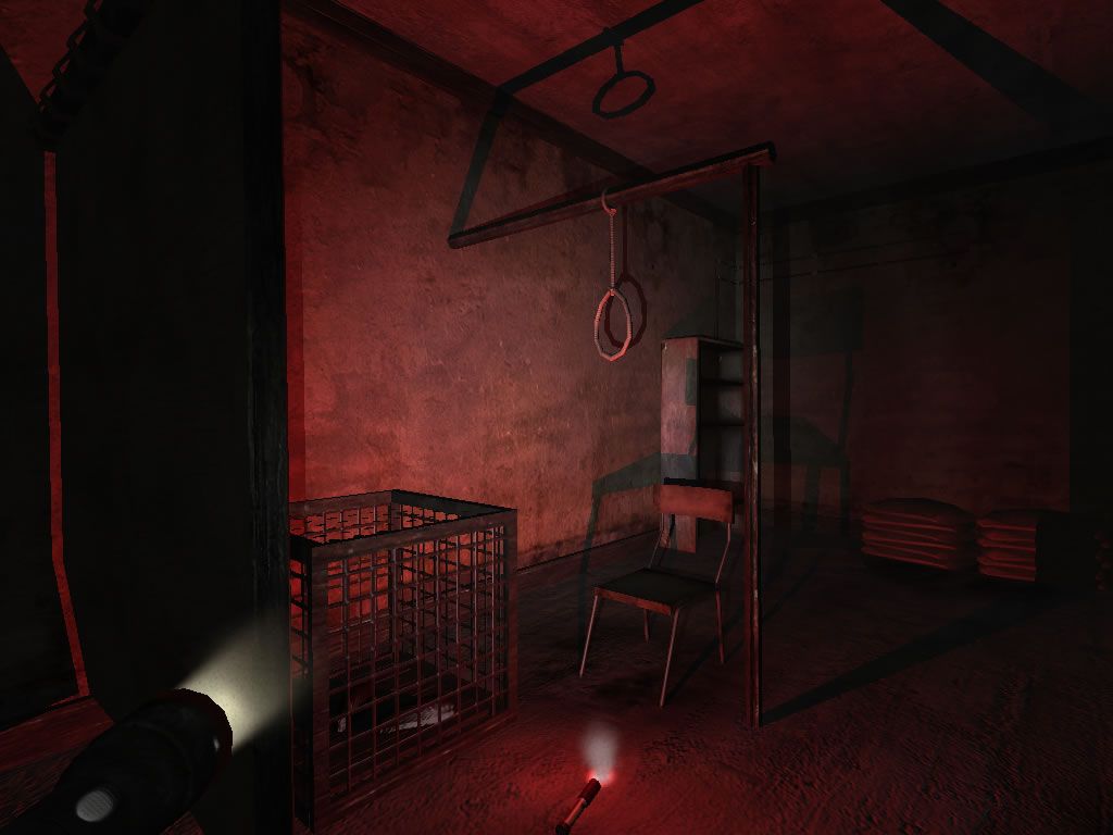 Penumbra: Overture - Episode 1 (Windows) screenshot: Someone must have been desperate.