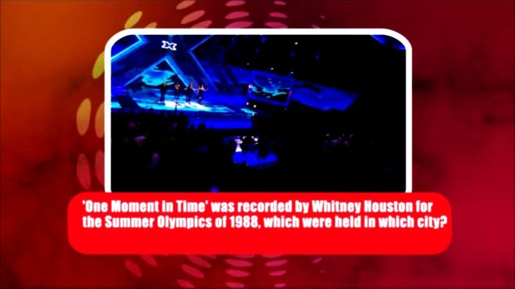 The X Factor: Interactive TV Game (DVD Player) screenshot: A Round Four question