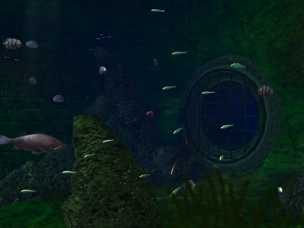 OceanDive (Windows) screenshot: the grate