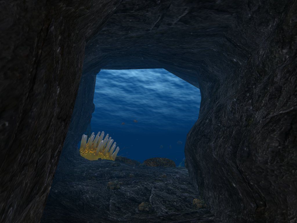 OceanDive (Windows) screenshot: tunnel