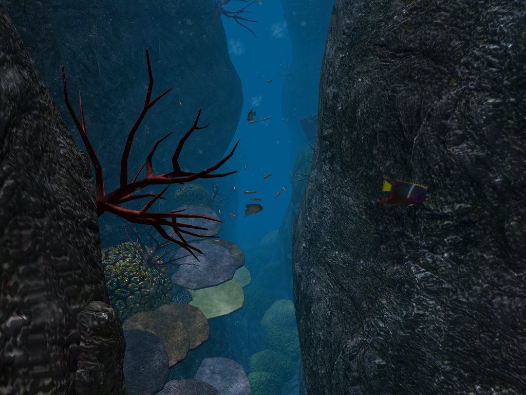 OceanDive (Windows) screenshot: the rift