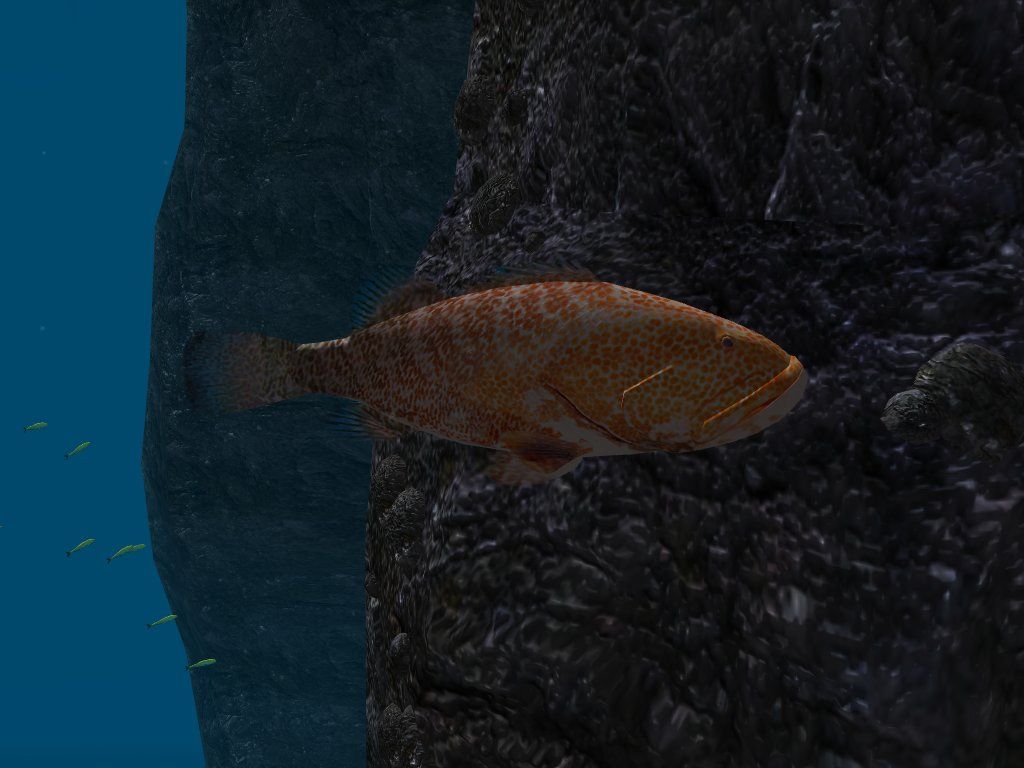 OceanDive (Windows) screenshot: return of the orange prowler
