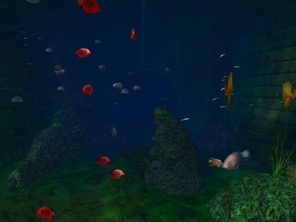 OceanDive (Windows) screenshot: fish fry