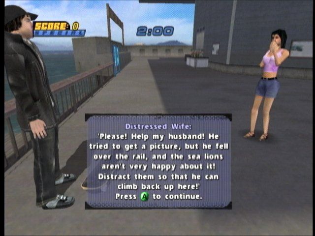 Tony Hawk's Pro Skater 4 (Xbox) screenshot: One of the many missions