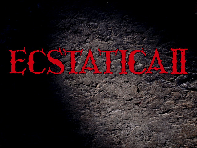 Ecstatica II (DOS) screenshot: Another title screen