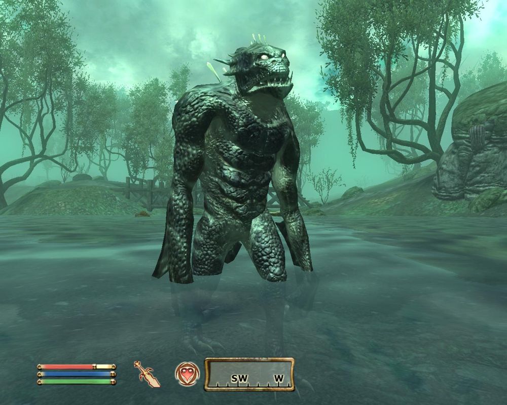 The Elder Scrolls IV: Shivering Isles (Windows) screenshot: A diseased Scalon.