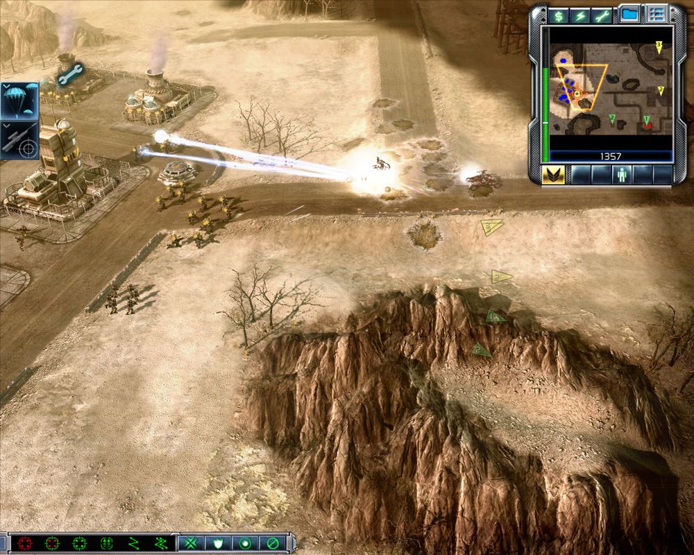 Command & Conquer 3: Tiberium Wars (Windows) screenshot: GDI Zone Troopers are very effective against ground vehicles.
