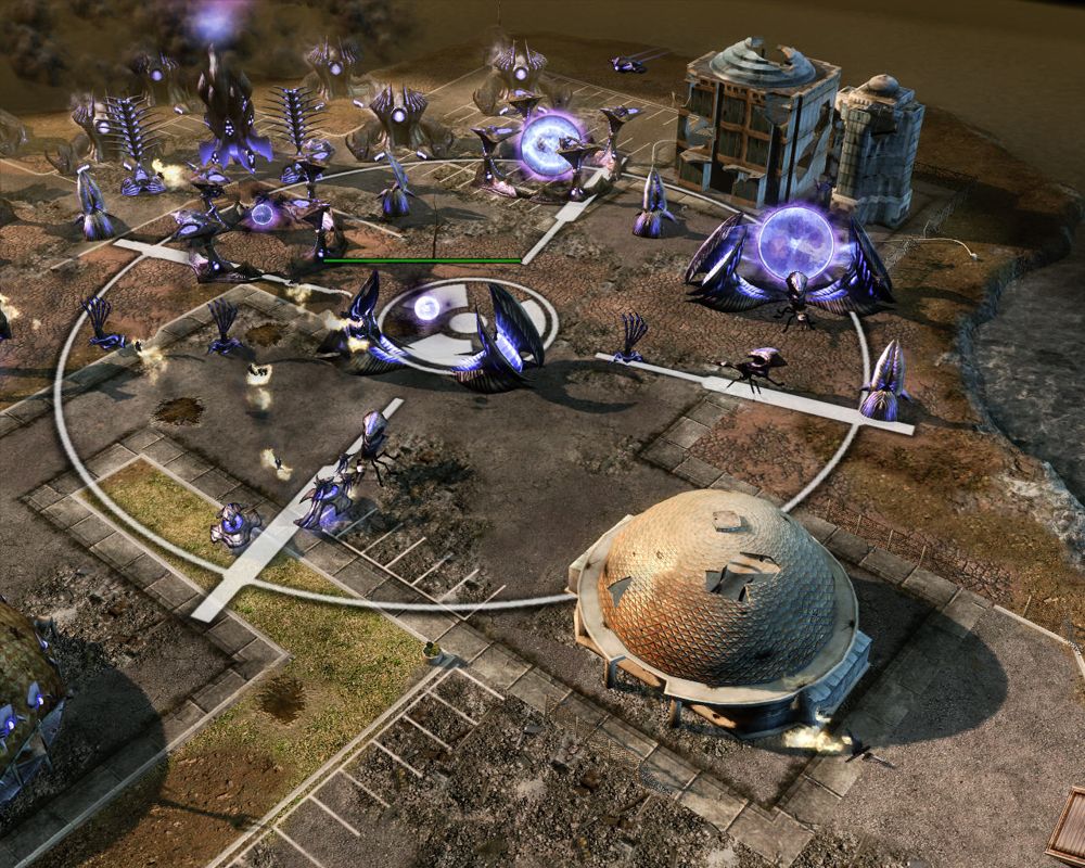 Command & Conquer 3: Tiberium Wars (Windows) screenshot: Preparing for nuclear attack.