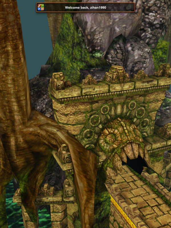 Screenshot of Temple Run (iPad, 2011) - MobyGames