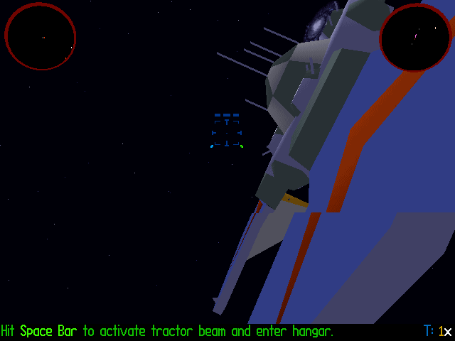 Star Wars: TIE Fighter - Collector's CD-ROM (DOS) screenshot: Hangar