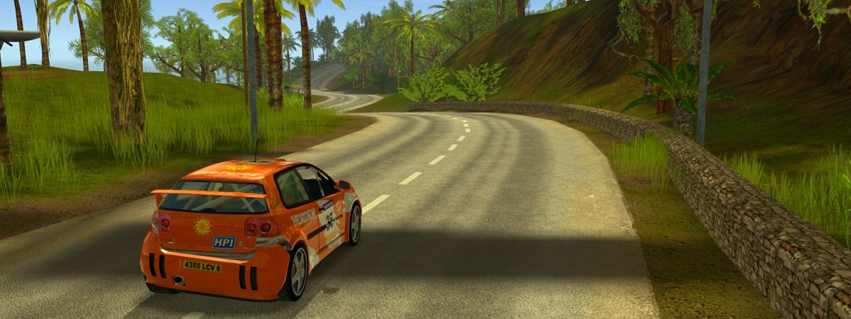 Xpand Rally Xtreme (Windows) screenshot: The road ahead