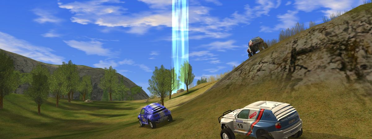 Xpand Rally Xtreme (Windows) screenshot: Another checkpoint