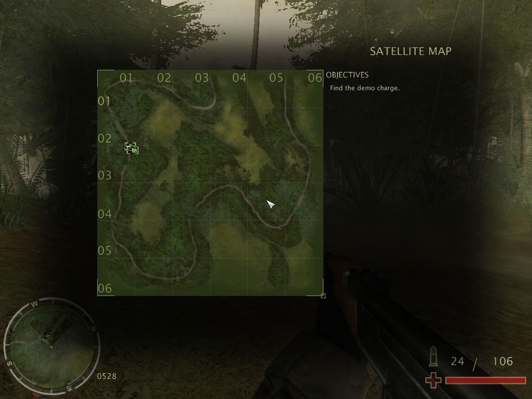 Terrorist Takedown: War in Colombia (Windows) screenshot: The map screen.