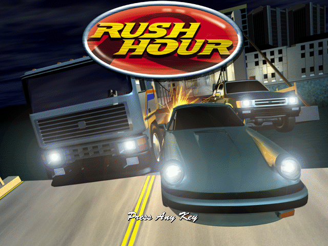 Rush Hour (Windows) screenshot: Title screen