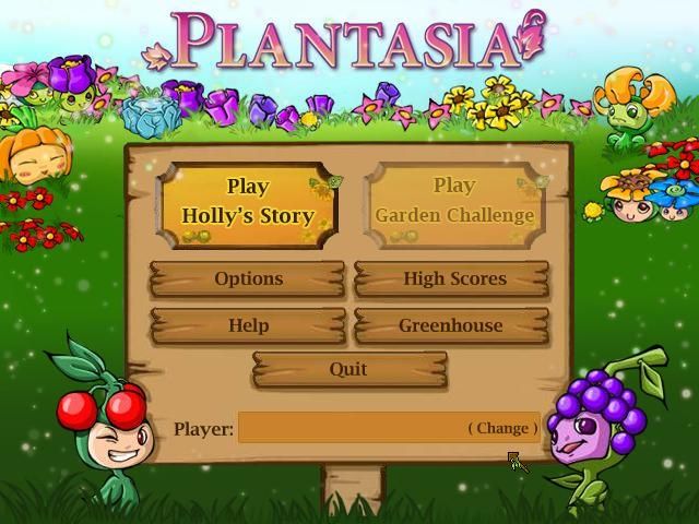 Plantasia (Windows) screenshot: Sign in and choose your destination