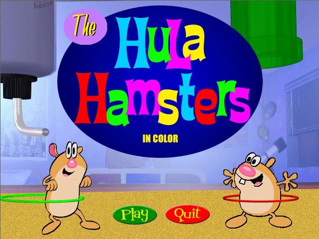 The Hula Hamsters (Windows) screenshot: Title screen