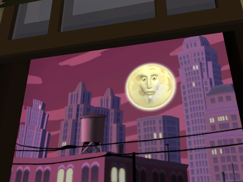 Sam & Max: Episode 6 - Bright Side of the Moon (Windows) screenshot: Sam & Max are going to... the moon!