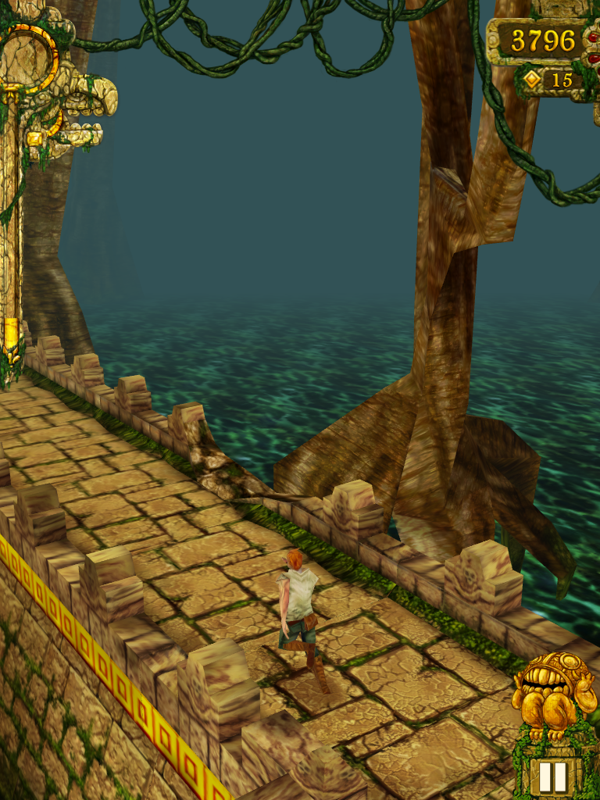 Screenshot of Temple Run (iPad, 2011) - MobyGames