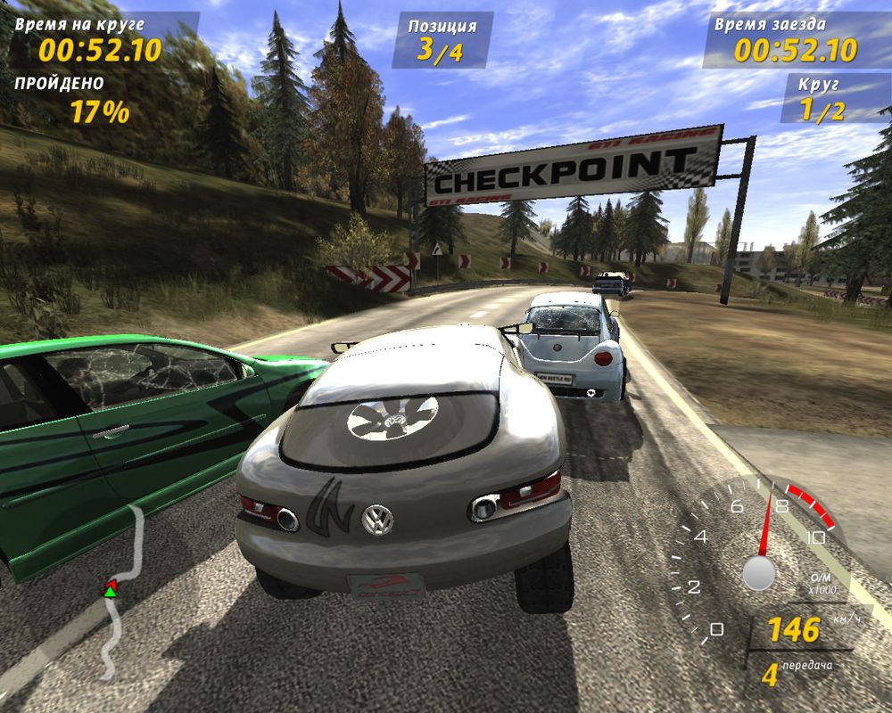GTI Racing (Windows) screenshot: VW Concept T