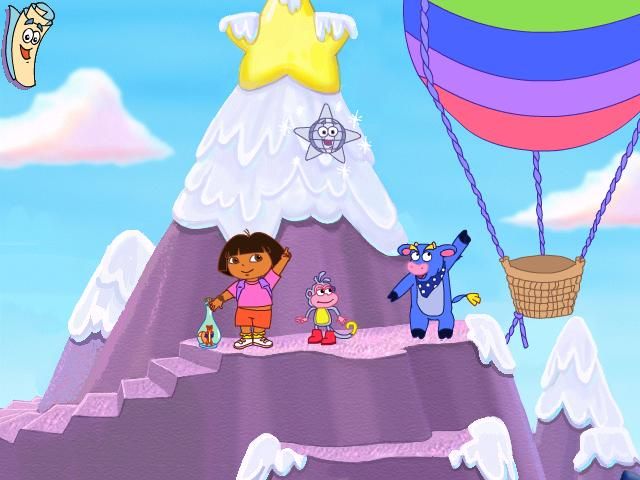 Dora the Explorer: Dance to the Rescue (Windows) screenshot: Disco time...