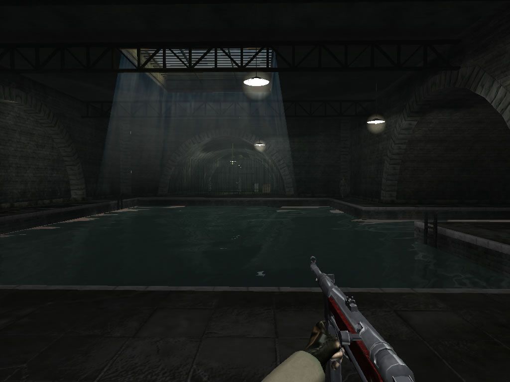 Wolfschanze (Windows) screenshot: Underground passage