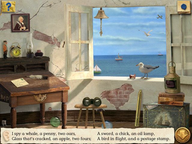 I Spy: Treasure Hunt (Windows) screenshot: Upstairs in the lighthouse