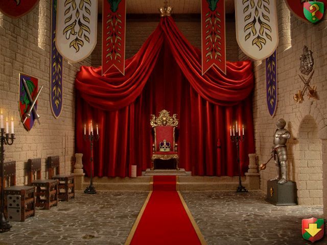 I Spy: Fantasy (Windows) screenshot: The impressive Throne Room