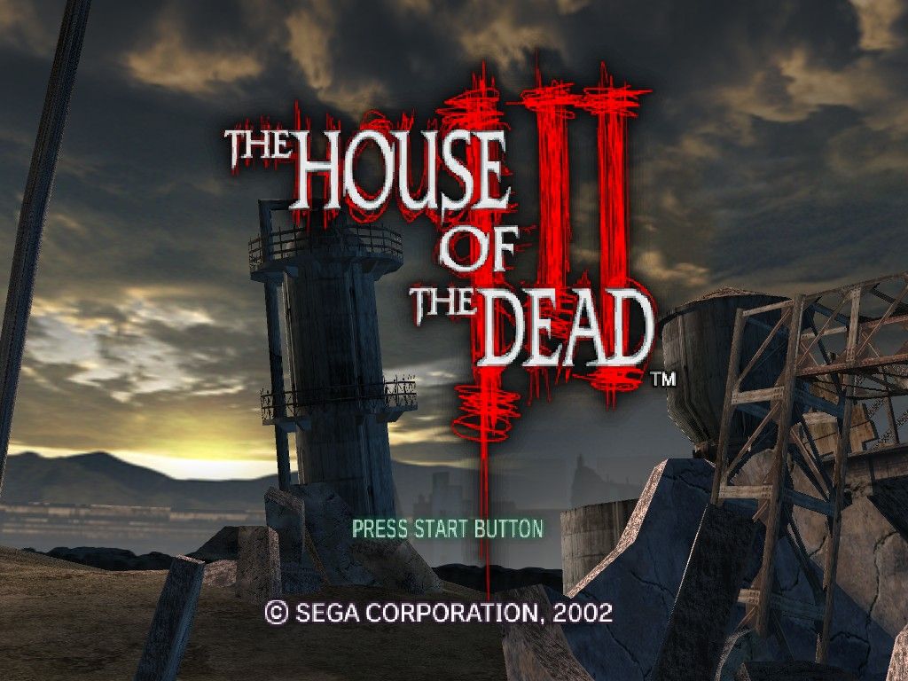 The House of the Dead III (Windows) screenshot: Animated Title Screen