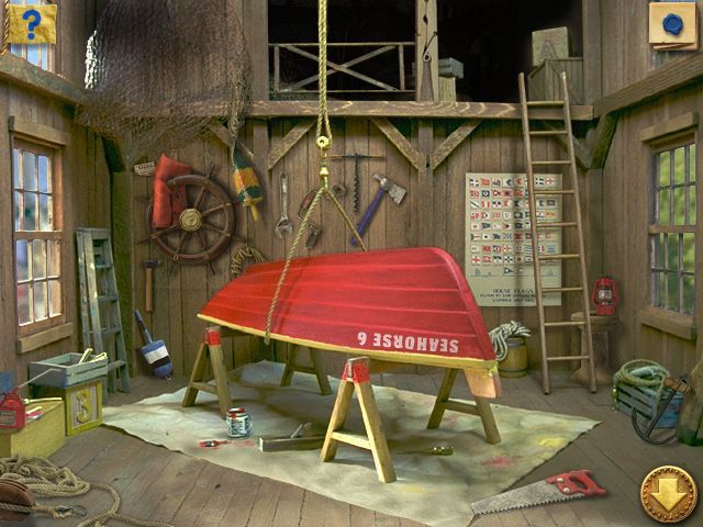 I Spy: Treasure Hunt (Windows) screenshot: At the boat-builder's store
