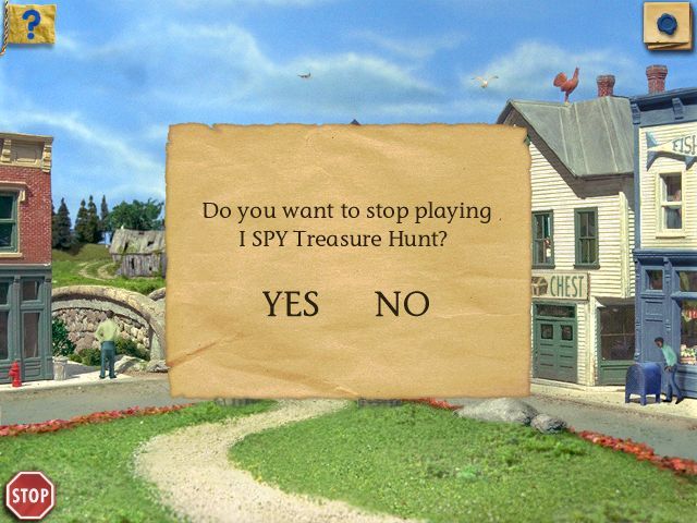 I Spy: Treasure Hunt (Windows) screenshot: Your exit screen
