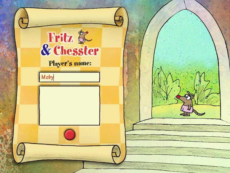 Learn to Play Chess with Fritz & Chesster 2: Chess in the Black Castle (Windows) screenshot: Signing in.