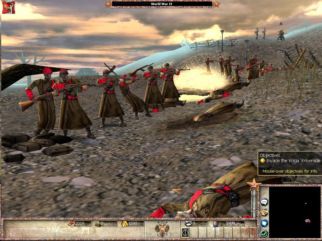 Empires: Dawn of the Modern World (Windows) screenshot: Not one step backwards!