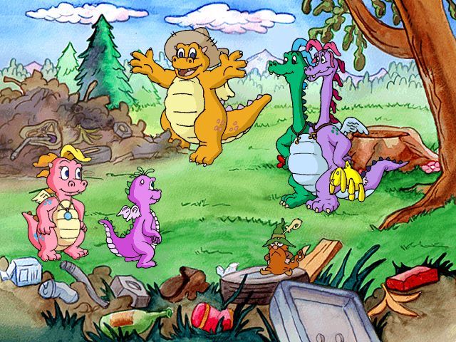 Screenshot of Dragon Tales: Learn & Fly With Dragons (Windows, 2003) -  MobyGames