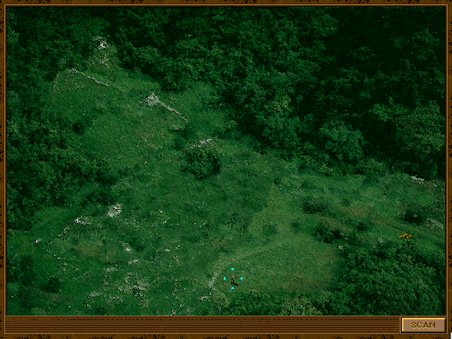 Alien Logic (DOS) screenshot: Forest