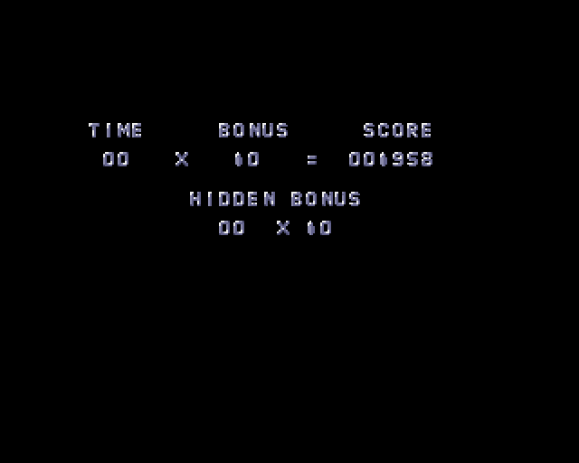 Hard 'n' Heavy (Amiga) screenshot: Level finished