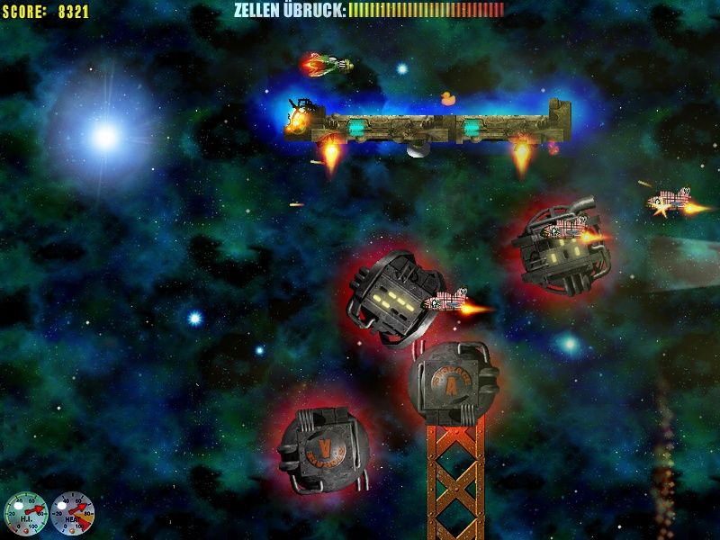 Jets 'n' Guns Gold (Windows) screenshot: I discovered a secret duck which are used to unlock bonus levels.