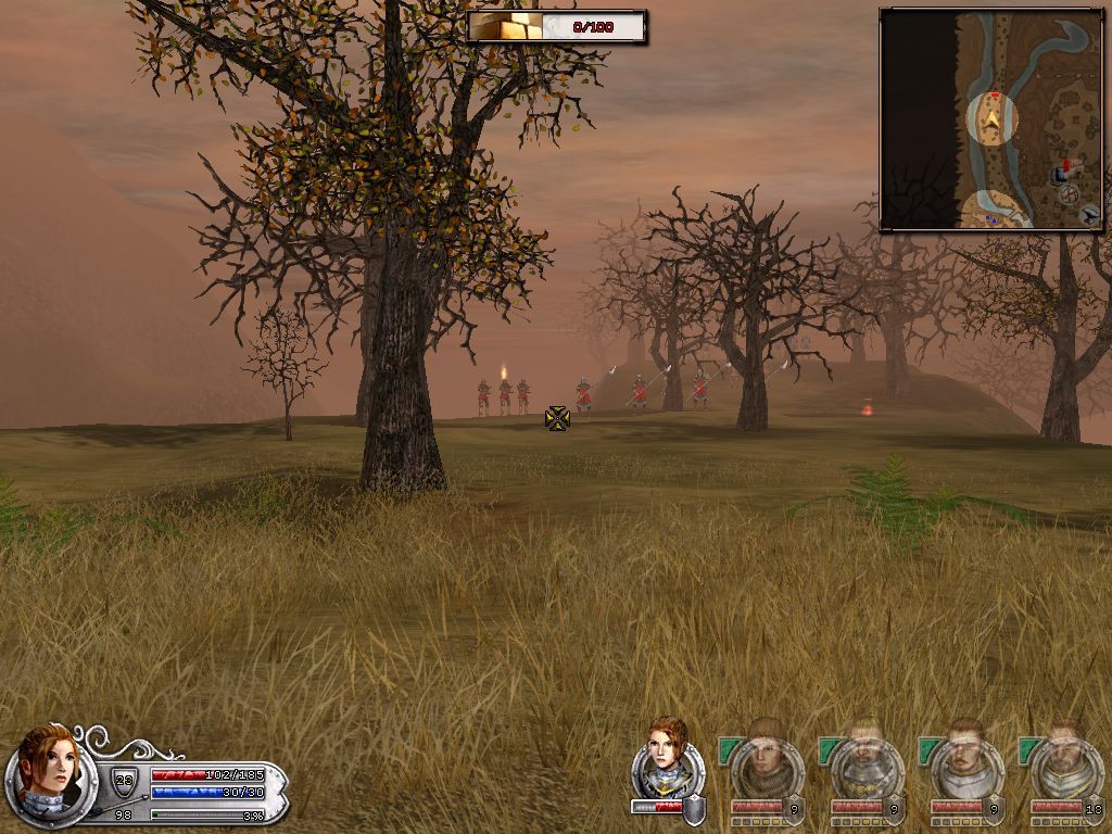 Wars and Warriors: Joan of Arc (Windows) screenshot: The explosive arrows are fun as hell.