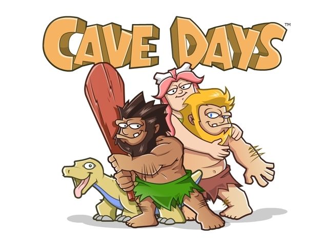 Cave Days (Windows) screenshot: TItle screen.